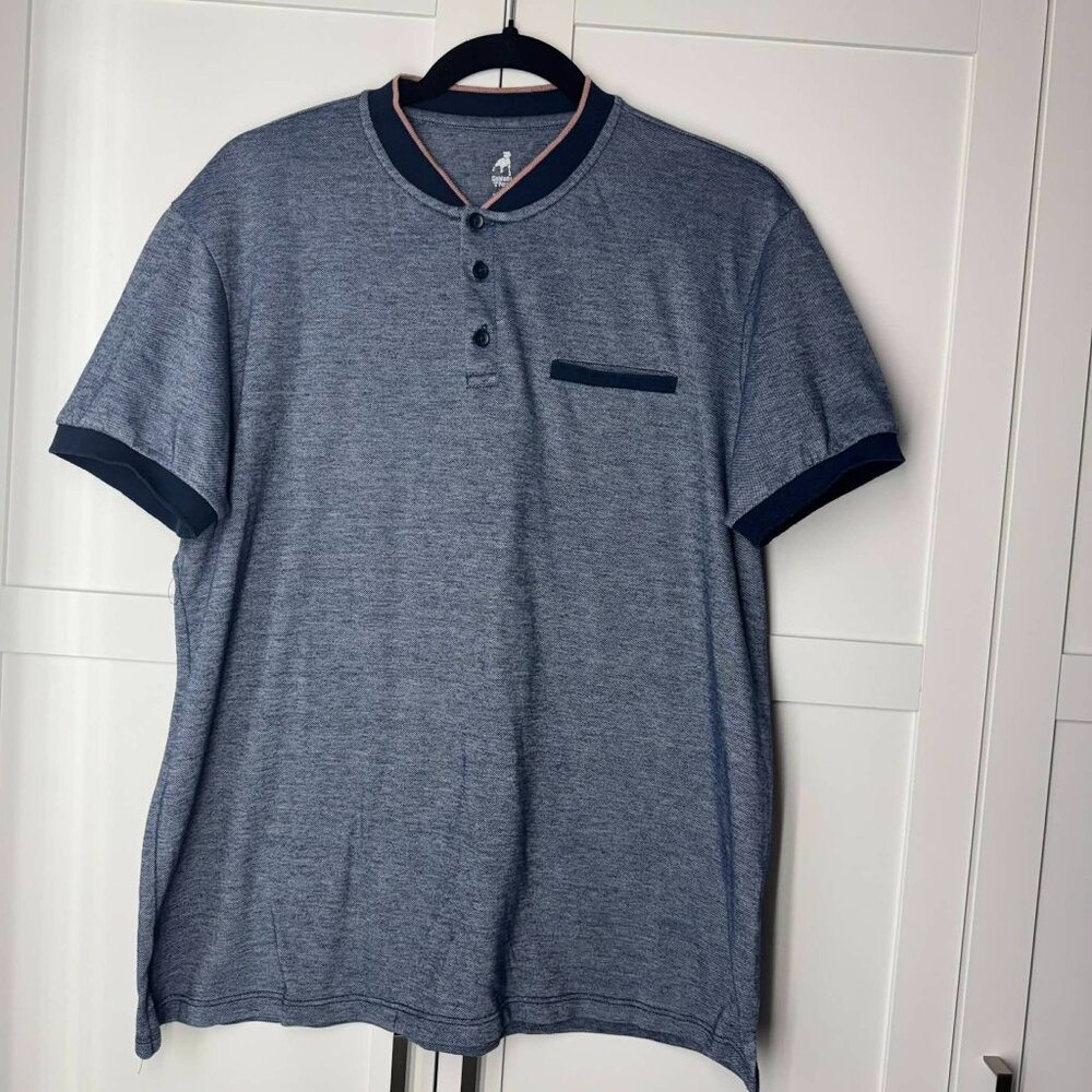 Cuidado con el Perro Men's Top T-shirt Blue XL